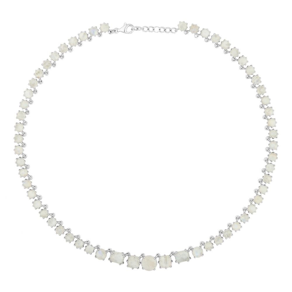 Колье из серебра с натуральным перламутром Lucky Gems