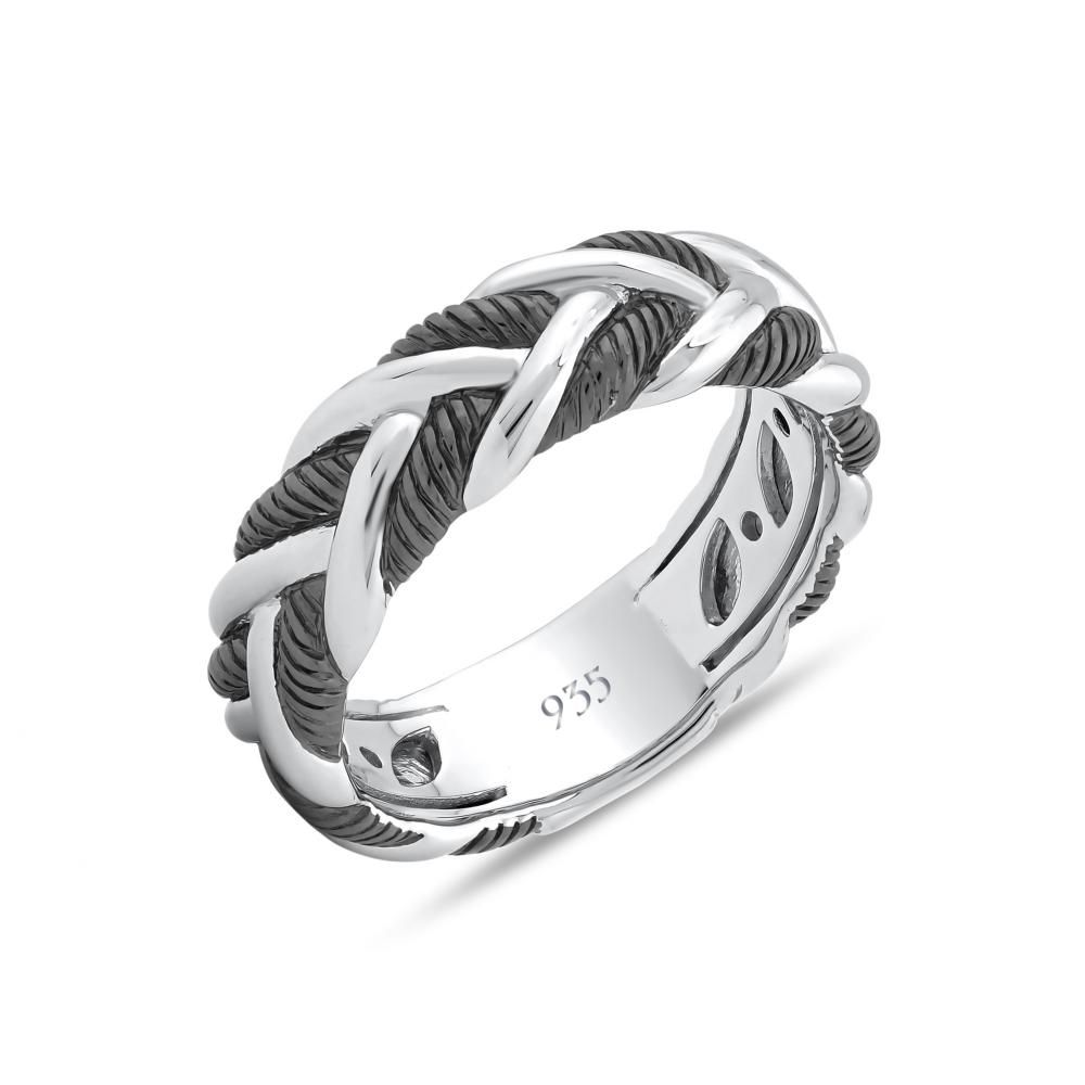 Bravoman RS5046-B Silver Ring