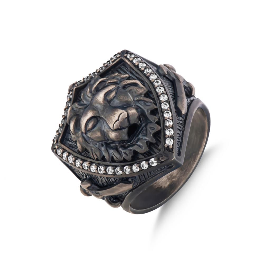 Bravoman Lion Silver Ring