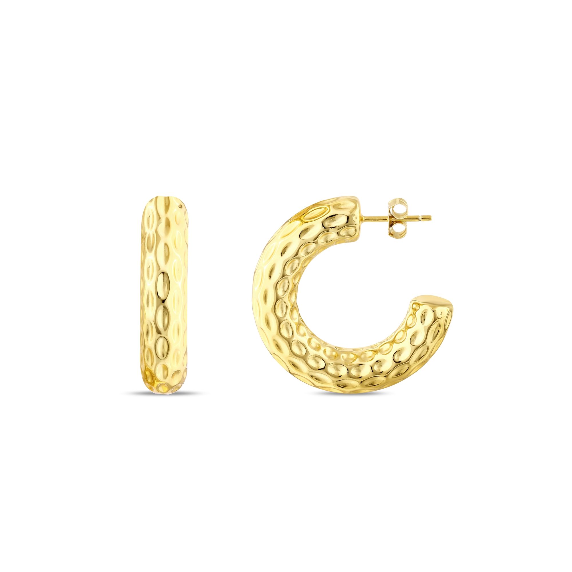 Sun Collection Mosaic Silver Earrings