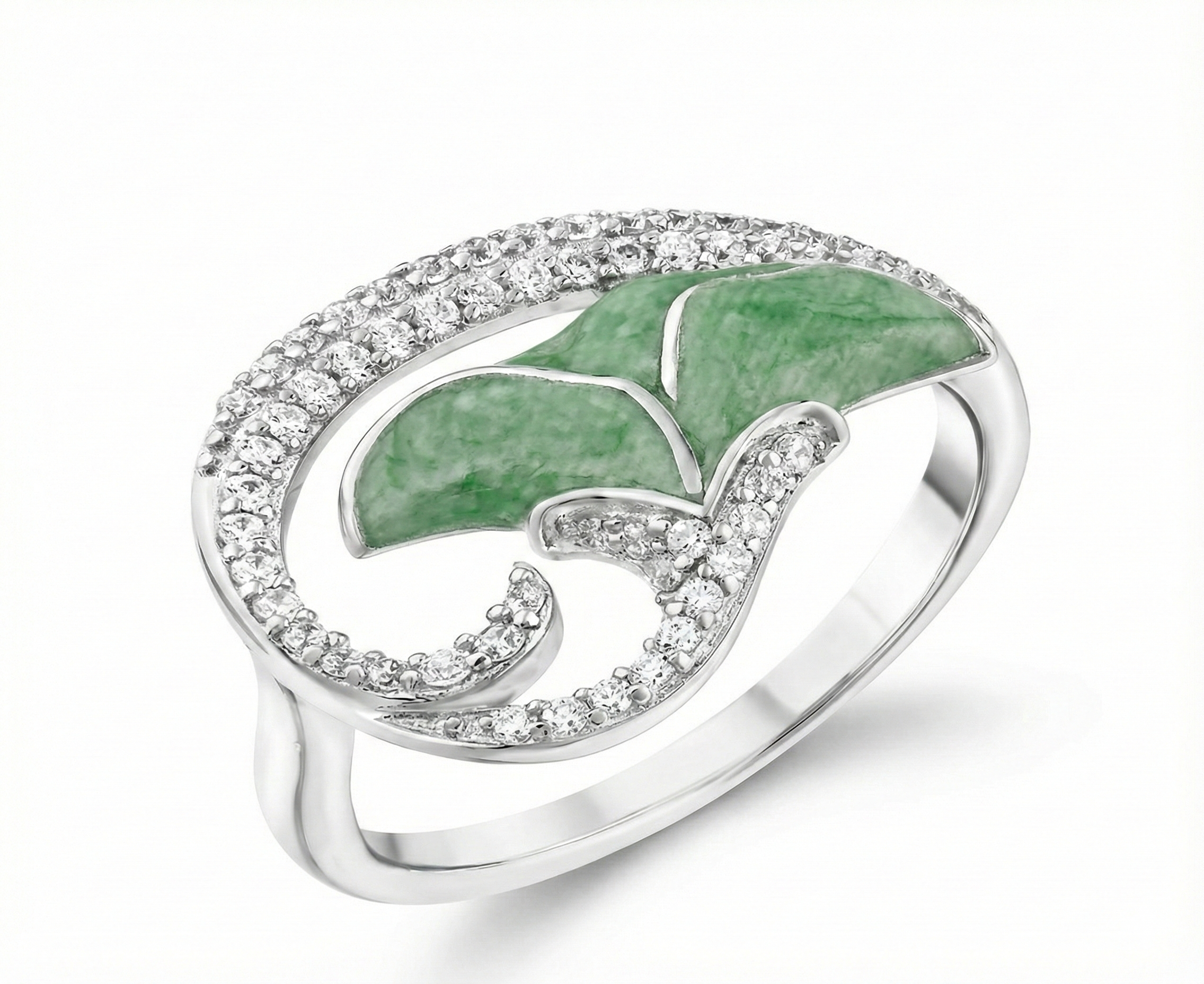 Lucky Gems Enamel OL04631A Silver Ring