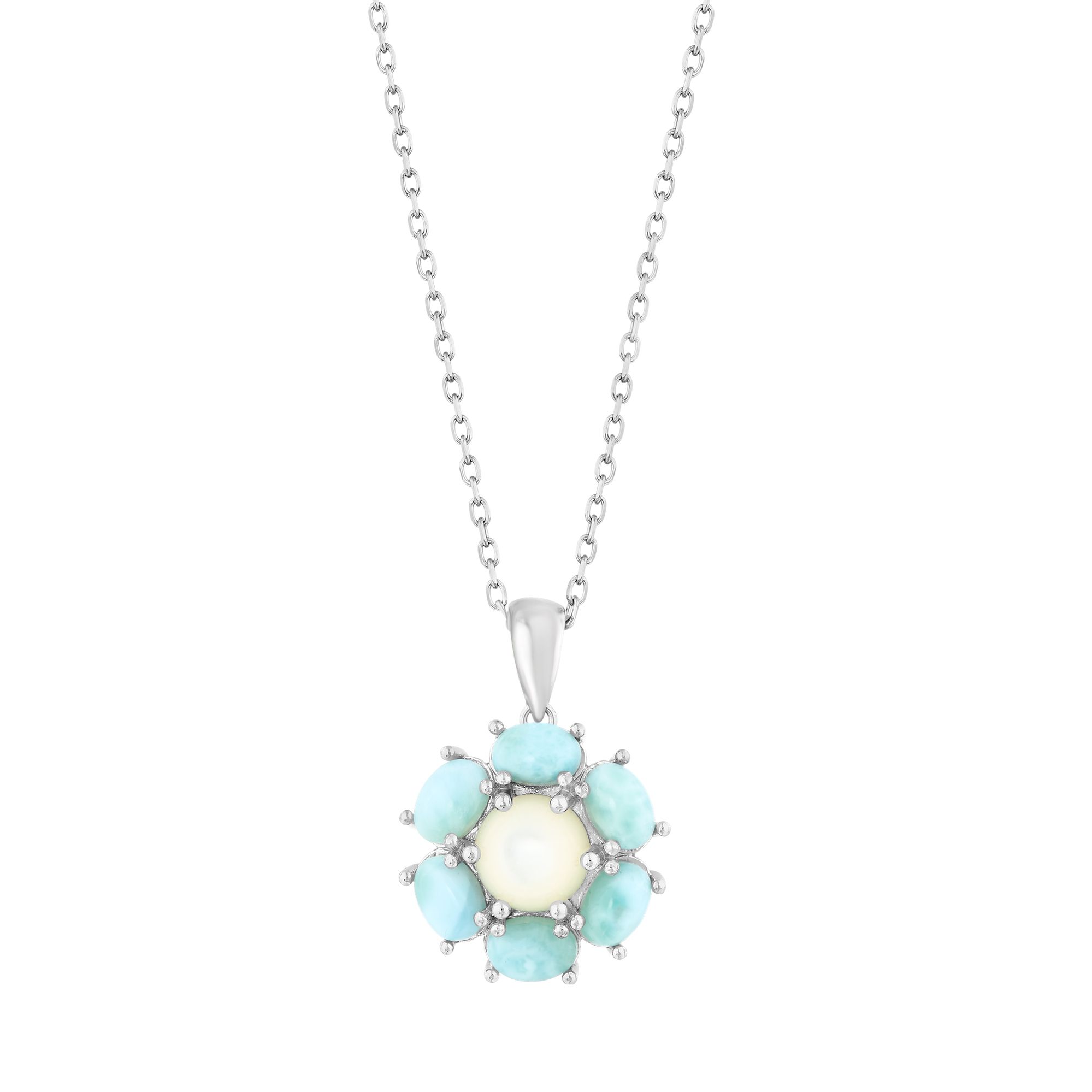 Lucky Gems P5084G Silver Necklace