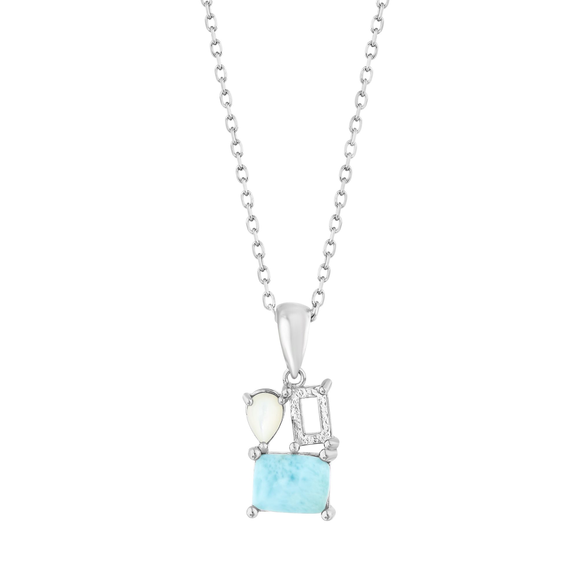 Lucky Gems P5086G Silver Necklace