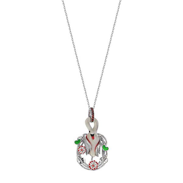 Серебряное колье Swan Lake SLHP0004-00