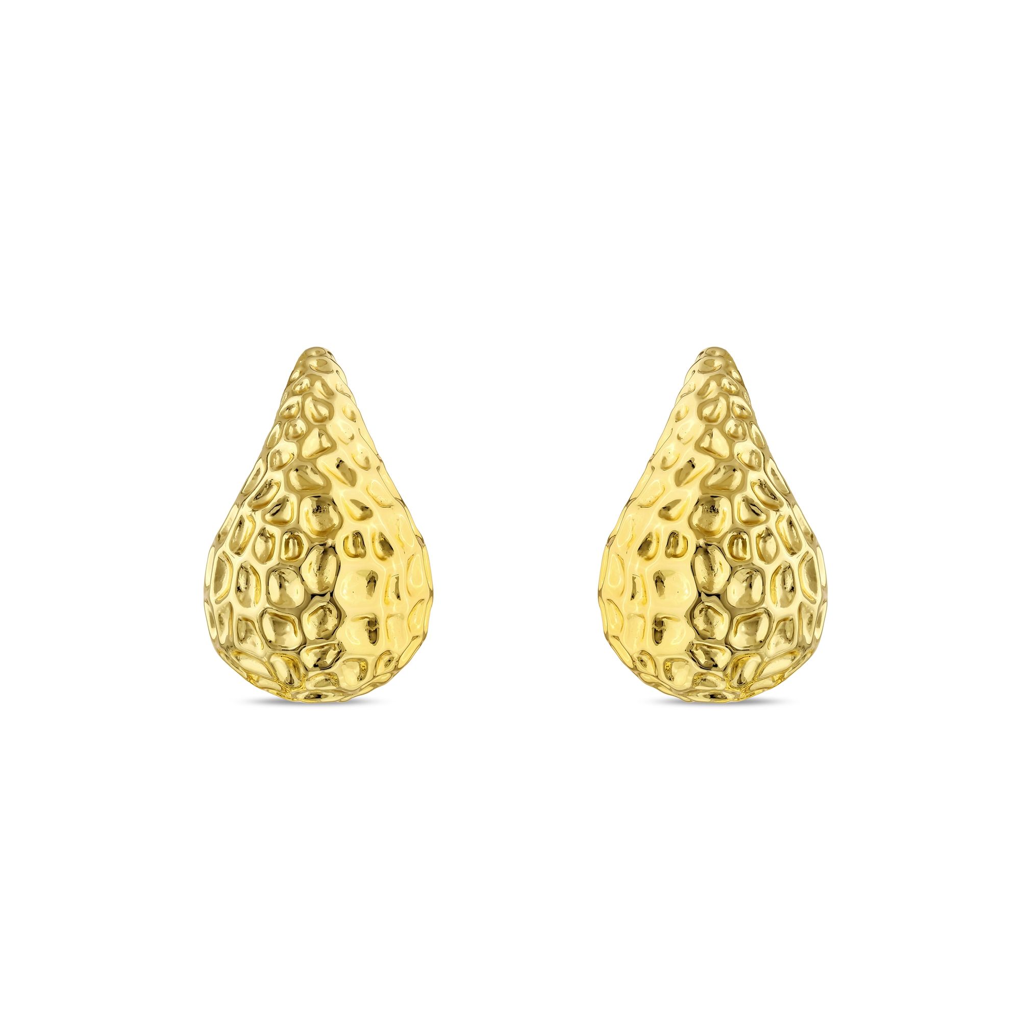Sun Collection Textured Drop Earrings