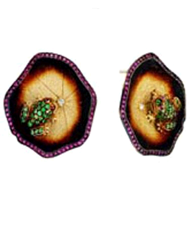 Global Warming GWHE0015-00 Silver Earring