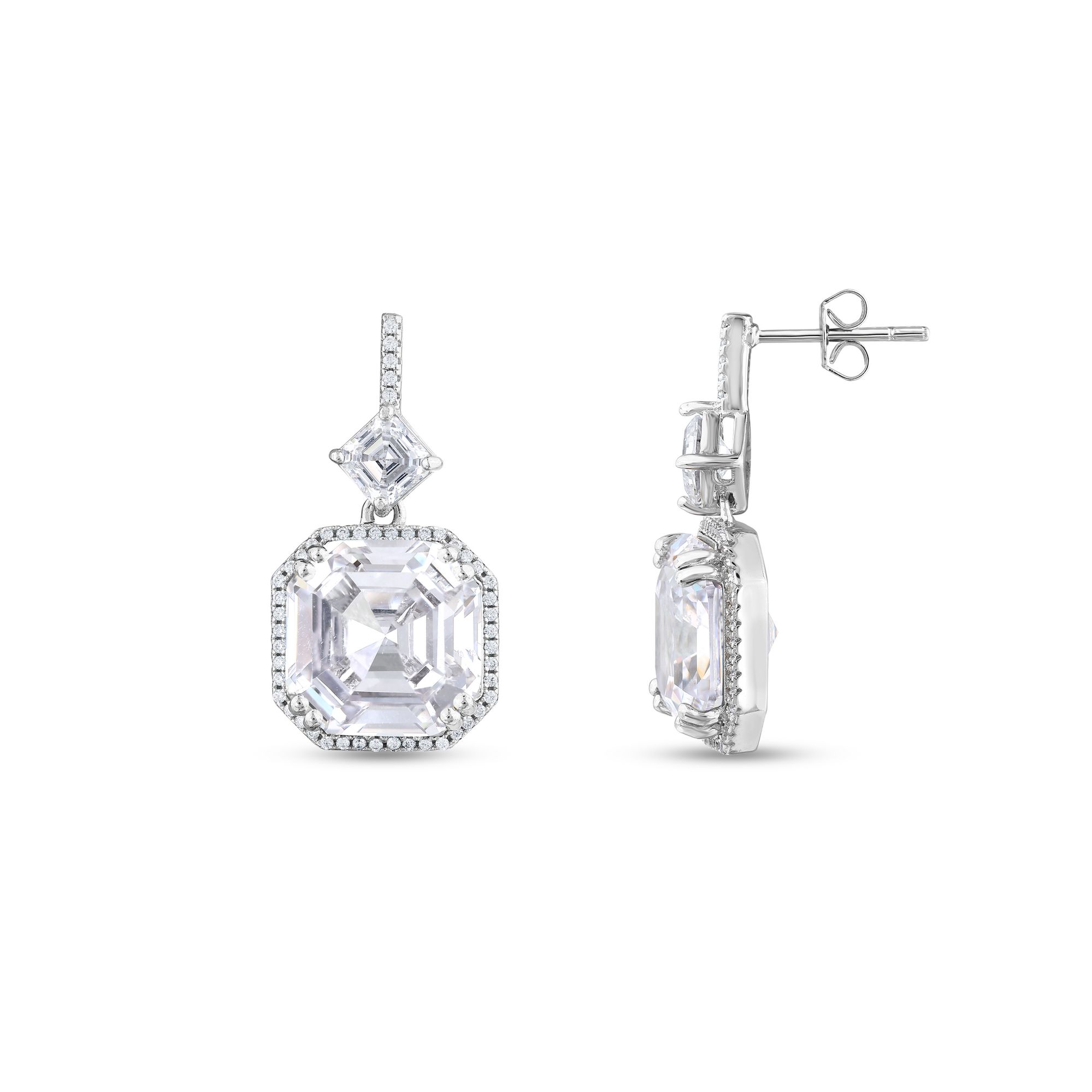 Серьги Baget YE22596-W, серебро