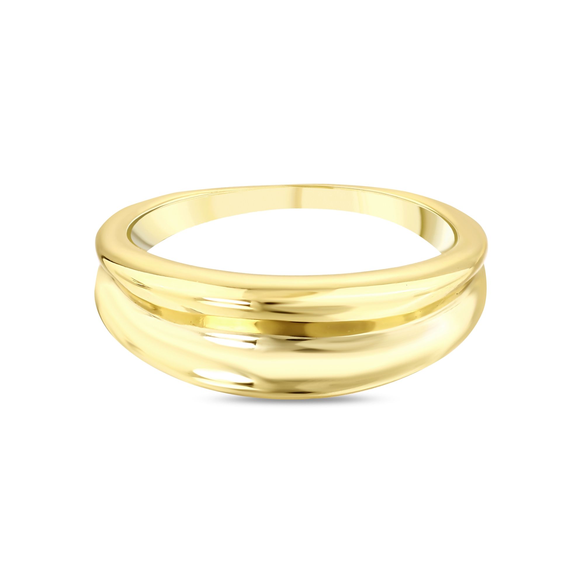 Sun Collection Minimal Double Band Ring