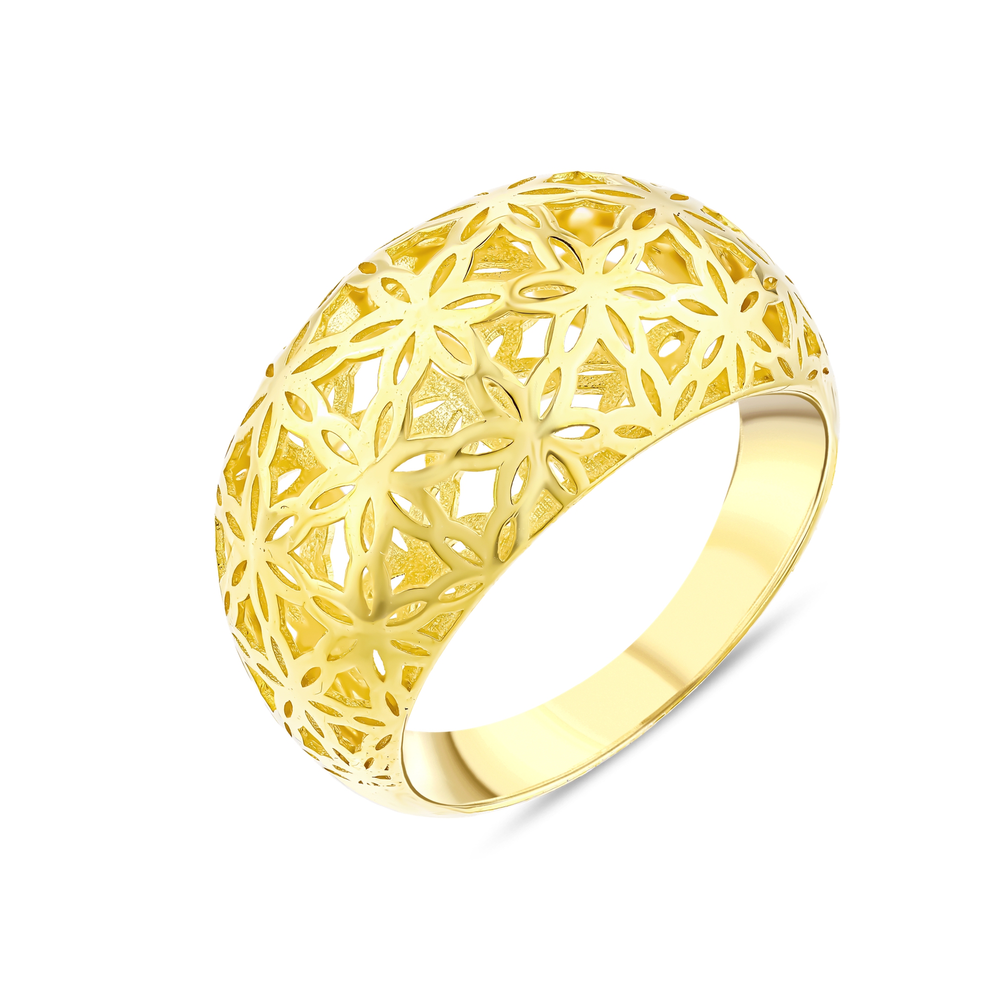 Серебряное кольцо Flower Of Life NEXR1006Y-00
