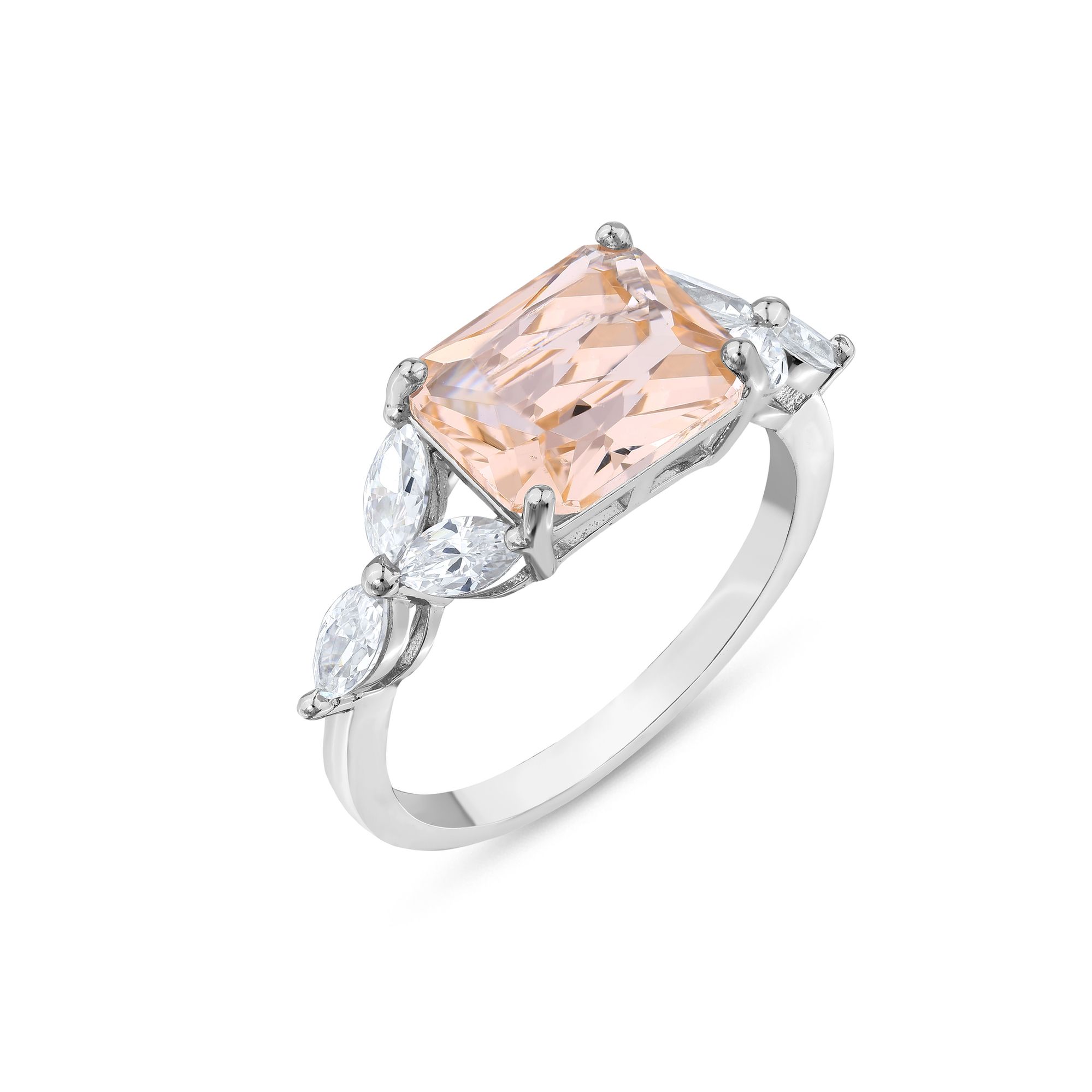 Baguette S1172-R Silver Ring