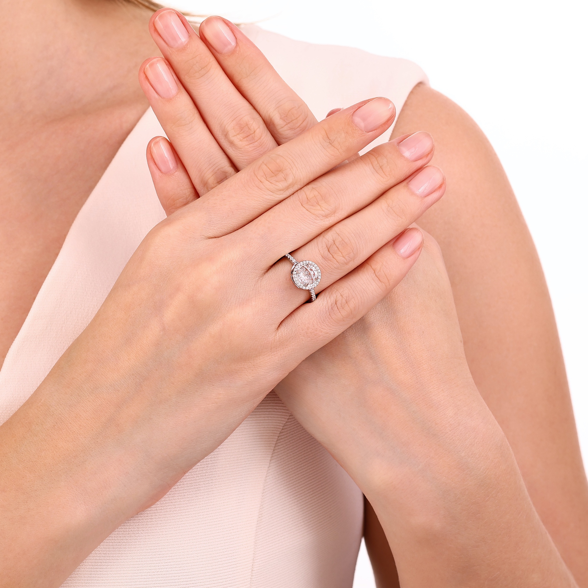 Dance Collection Oval Diamond Ring